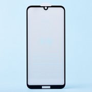 Защитное стекло для Huawei Honor 8S Prime (полное покрытие)(черное)