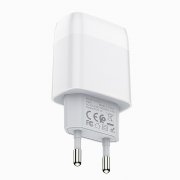 Превью Сетевое зарядное устройство HOCO C72A Glorious с кабелем micro-USB (белое) &mdash; 6