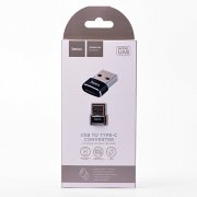 Превью Адаптер (переходник) HOCO UA6 (Type-C - USB-A) черный &mdash; 4