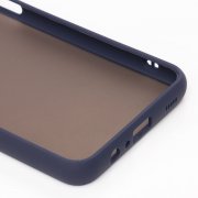 Чехол-накладка PC041 для Samsung Galaxy A12 (A125F) (черно-фиолетовая) — 3