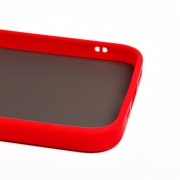 Чехол-накладка PC041 для Apple iPhone 13 (черно-красная) — 2