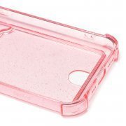 Чехол-накладка SC300 с картхолдером для Apple iPhone 12 Pro (розовая) — 3