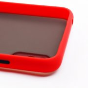 Чехол-накладка PC041 для Xiaomi Redmi 9A (черно-красная) — 3