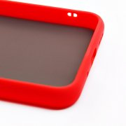 Чехол-накладка PC041 для Xiaomi Redmi 9A (черно-красная) — 2