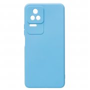 Чехол-накладка Activ Full Original Design для Xiaomi Poco F4 (светло-синяя) — 1