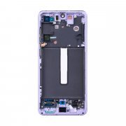 Дисплейный модуль с тачскрином для Samsung Galaxy S21 FE (G990B) (фиолетовый) — 2