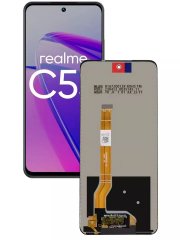 Дисплей с тачскрином для Realme C55 (черный)