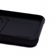 Чехол-накладка - SC304 с картхолдером для Xiaomi Redmi 9A (черная) (208493) — 3
