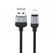 Кабель Borofone BX28 Dignity для Apple (USB - Lightning) серый