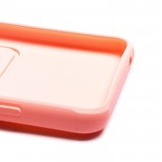 Чехол-накладка - SC304 с картхолдером для Xiaomi Redmi 9A (светло-розовая) — 3