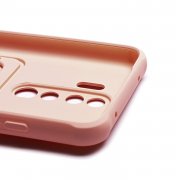 Чехол-накладка - SC304 с картхолдером для Xiaomi Redmi Note 8 Pro (208792) (светло-розовая) — 3
