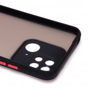 Чехол-накладка - PC041 для Xiaomi Redmi 10C (черная) — 2