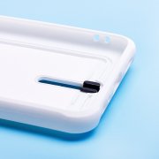 Чехол-накладка - SC304 с картхолдером для Xiaomi Redmi Note 10S (208779) (белая) — 2