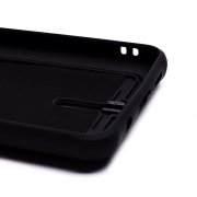 Чехол-накладка - SC304 с картхолдером для Xiaomi Redmi Note 8 Pro (208788) (черная) — 2