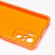 Чехол-накладка - SC328 для Xiaomi Redmi Note 10S (оранжевая) — 2