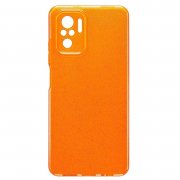 Чехол-накладка - SC328 для Xiaomi Redmi Note 10 (оранжевая) — 1