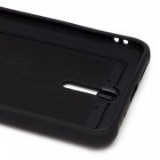 Чехол-накладка - SC304 с картхолдером для Xiaomi Redmi 10C (208520) (черная) — 3