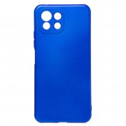 Чехол-накладка Activ Full Original Design для Xiaomi Mi 11 Lite (темно-синяя) — 1