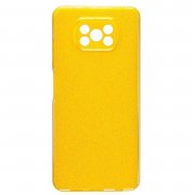 Чехол-накладка - SC328 для Xiaomi Poco X3 Pro (желтая)