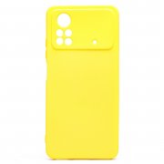 Чехол-накладка Activ Full Original Design для Xiaomi Poco X4 Pro 5G (209861) (желтая)