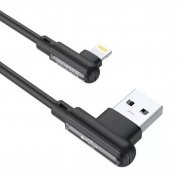 Кабель Borofone BX58 Lucky для Apple (USB - lightning) (черный) — 1