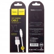 Кабель Hoco X1 Rapid для Apple (USB - lightning) (белый) — 2