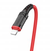 Кабель Borofone BX67 для Apple (USB - lightning) (красный) — 3