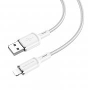 Кабель Borofone BX90 (USB - lightning) (белый) — 1