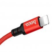 Кабель Hoco X14 Times Speed для Apple (USB - lightning) (красно-черный) — 3