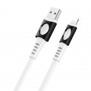 Кабель Borofone BX35 Carib для Apple (USB - lightning) (белый) — 3