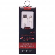 Кабель Dalesh DLS-CA001 для Apple (USB - lightning) (белый) — 2