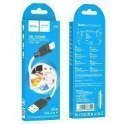 Кабель Hoco X90 Cool (USB - lightning) 100см 2.4A (белый) — 2