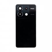 Превью Задняя крышка для Xiaomi Poco X6 5G (черная) Премиум — 2