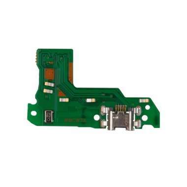 Шлейф для Huawei Y6 Prime 2018 плата на разъем зарядки/микрофон