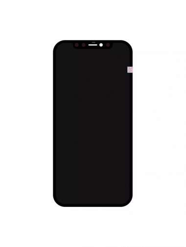 Рамка дисплея для Apple iPhone 12 (черная) &mdash; 1