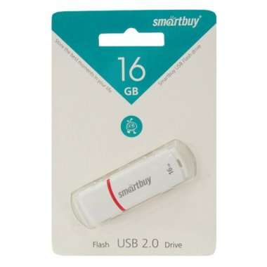 USB-флеш 16GB SmartBuy Crown (белая) — 2