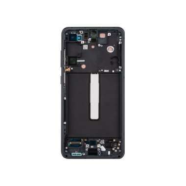 Дисплейный модуль с тачскрином для Samsung Galaxy S21 FE (G990B) (серый) — 2