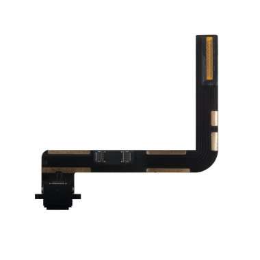 Шлейф для Apple iPad 10.2 2020 на разъем зарядки (черный) — 1