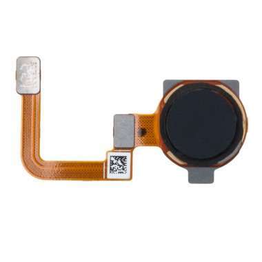 Шлейф для Realme C21Y + сканер отпечатка пальца (черный) &mdash; 1