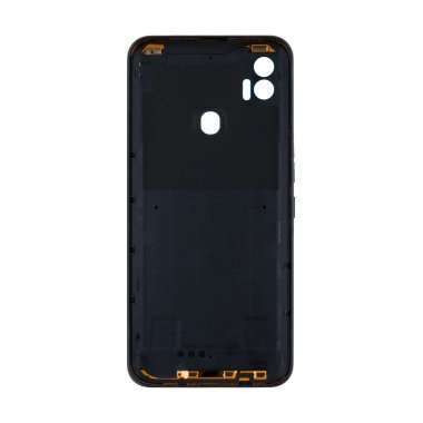 Задняя крышка для Tecno Spark 7 (черная) &mdash; 2