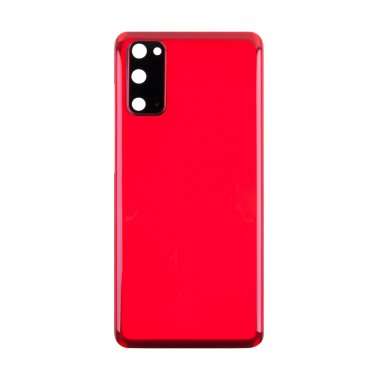Задняя крышка для Samsung Galaxy S20 (G980F) (красная) Премиум &mdash; 2