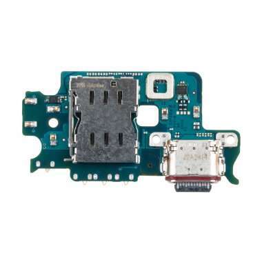 Шлейф для Samsung Galaxy S23 (S911B) плата на разъем зарядки/разъем SIM/микрофон — 2