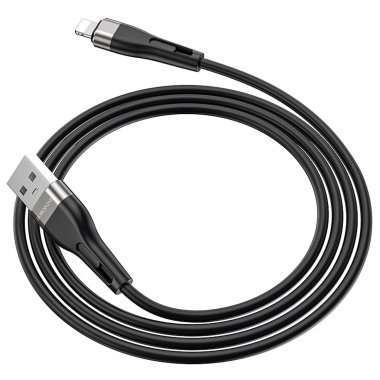 Кабель Borofone BX46 Rush для Apple (USB - Lightning) черный — 7
