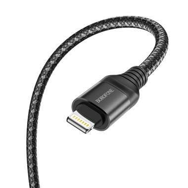 Кабель для Apple Borofone BX56 (USB - lightning) (черный) — 4