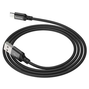 Кабель Hoco X14 Times Speed для Apple (USB - lightning) (черный) — 4
