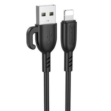 Кабель Borofone BX91 (USB - lightning) 100см (черный) — 5