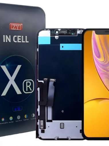 Дисплей с тачскрином для Apple iPhone XR (черный) (AA)