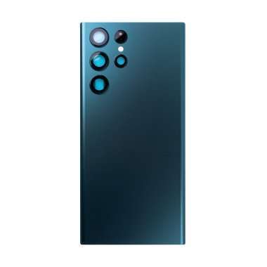 Задняя крышка для Samsung Galaxy S22 Ultra (S908B) (зеленая) премиум &mdash; 2
