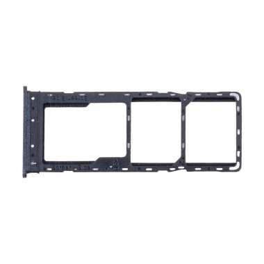 Контейнер SIM для Itel S23 (черный) — 2