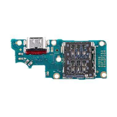 Шлейф для Realme 12 Plus 5G плата на разъем зарядки/разъем SIM/микрофон &mdash; 1